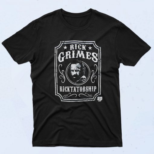 Rick Grimes Ricktatorship Authentic Vintage T Shirt