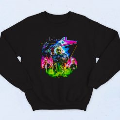 Riday The 13th Inspired Neon Jason Fashionable Sweatshirt