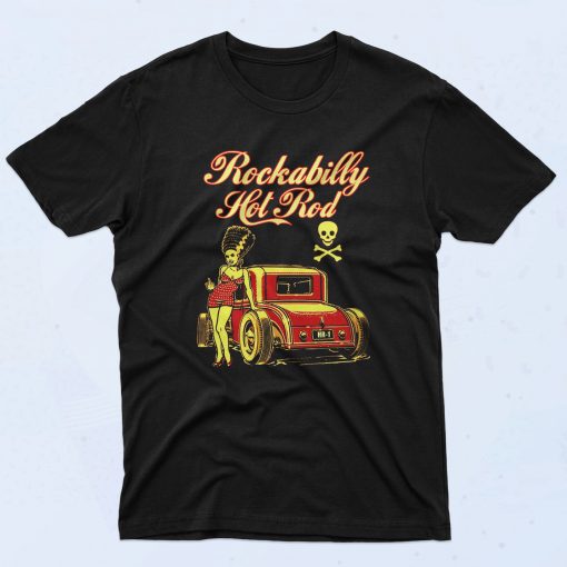 Rockabilly Hot Rod Authentic Vintage T Shirt