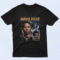 Roddy Ricch Being Anti Social 90s T Shirt Style