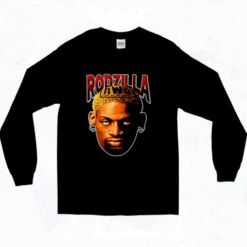 Rodzilla Dennis Rodman 90s Long Sleeve Style