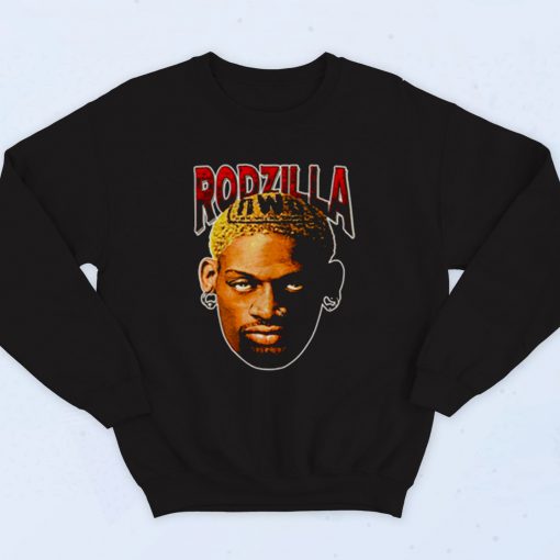 Rodzilla Dennis Rodman Fashionable Sweatshirt