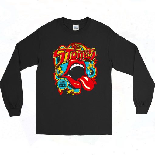 Rolling Stones Vintage Tongue 90s Long Sleeve Style