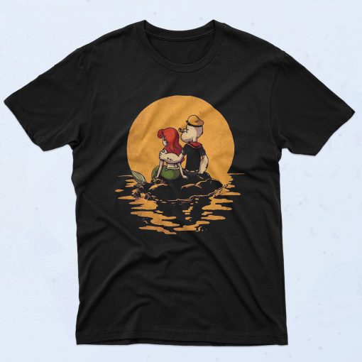 Sailor And Mermaid Authentic Vintage T Shirt