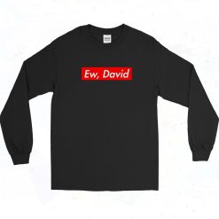 Schitts Creek Ew David Box Logo 90s Long Sleeve Style