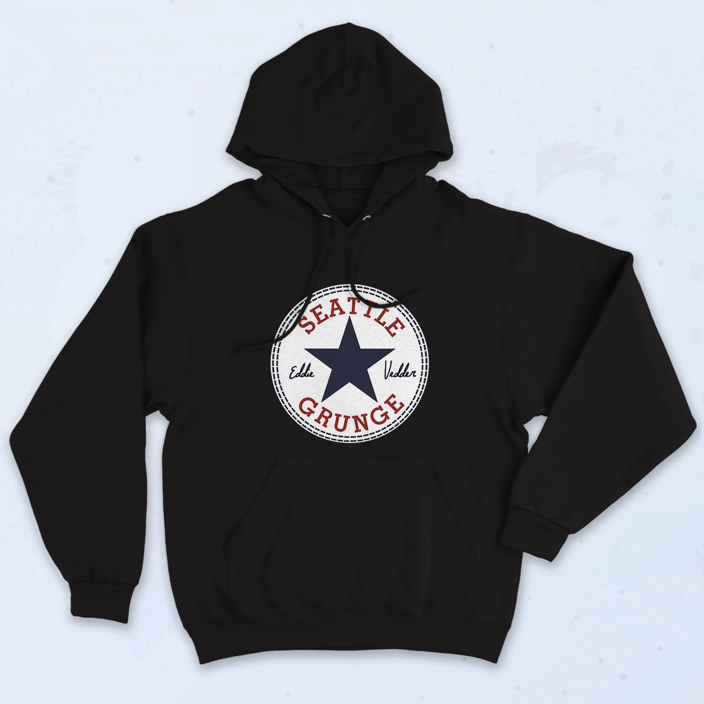 Seattle Grunge All Star Stylish Hoodie - 90sclothes.com