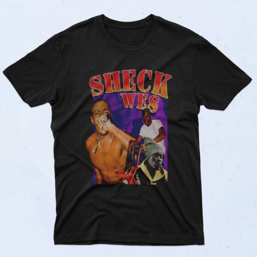 Sheck Wes American Rapper 90s T Shirt Style