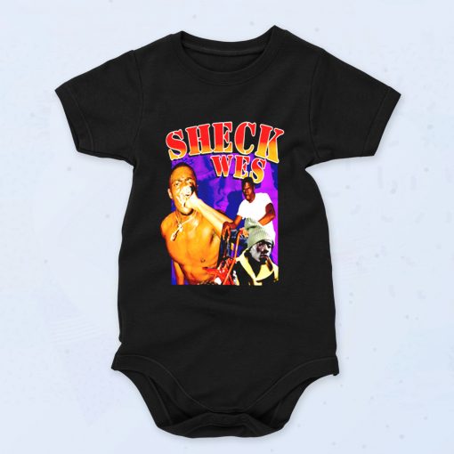 Sheck Wes American Rapper Baby Onesies Style