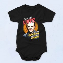 Silence Of The Lambs I His Ate Liver Baby Onesies Style