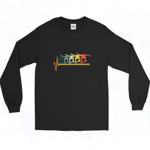 Skateboard Skater Heareat Love 90s Long Sleeve Style