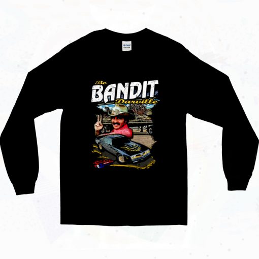 Smokey And The Bandit As Nascar Style 90s Long Sleeve Style