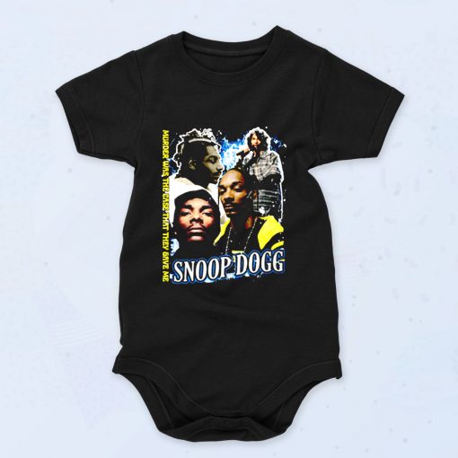 Snoop Dogg 90s Street Rapper Baby Onesies Style