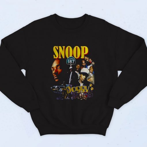 Snoop Dogg Doggy Hip Hop Fashionable Sweatshirt