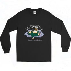 Snorlax Motivation Quote 90s Long Sleeve Style