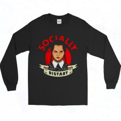 Socially Distant Girl 90s Long Sleeve Style