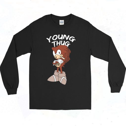 Sonic Young Thug Recorded 90s Long Sleeve Style