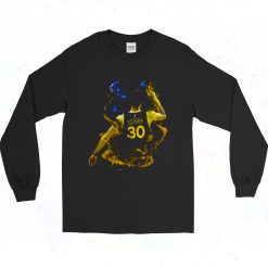 Stephen Curry Basketball 90s Long Sleeve Style