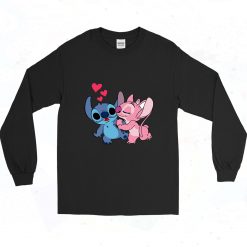 Stitch Angel Kiss 90s Long Sleeve Style