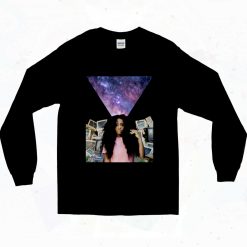 Sza Girl Rapper 90s Long Sleeve Style