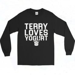 Terry Loves Yogurt Brooklyn 99 90s Long Sleeve Style