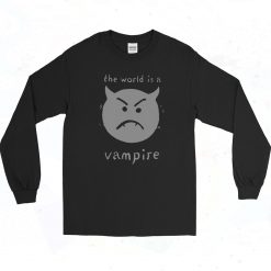 The World Is A Vampire Smashing Pumpkins 90s Long Sleeve Style