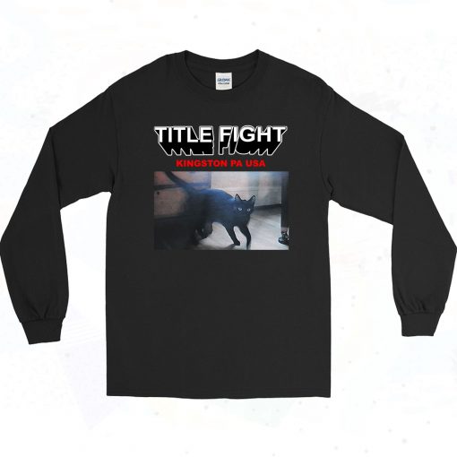 Title Fight Kingston Cat 90s Long Sleeve Style