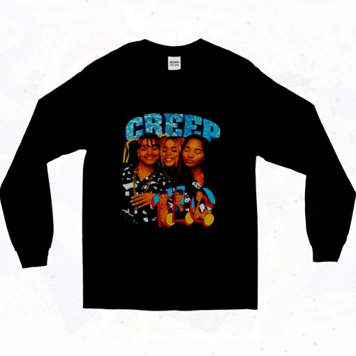 Tlc Creep Rapper Girl 90s Long Sleeve Style