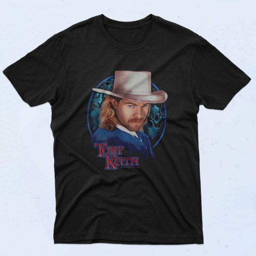 Toby Keith Does That Blue Moon Shine 90s T Shirt Style