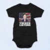 Tucker Carlson Funny Cartoon Baby Onesie 90s