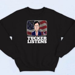 Tucker Carlson Presenter Sweatshirt 90s