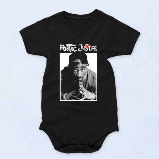 Tupac Shakur Poetic Justice Legend Baby Onesies Style