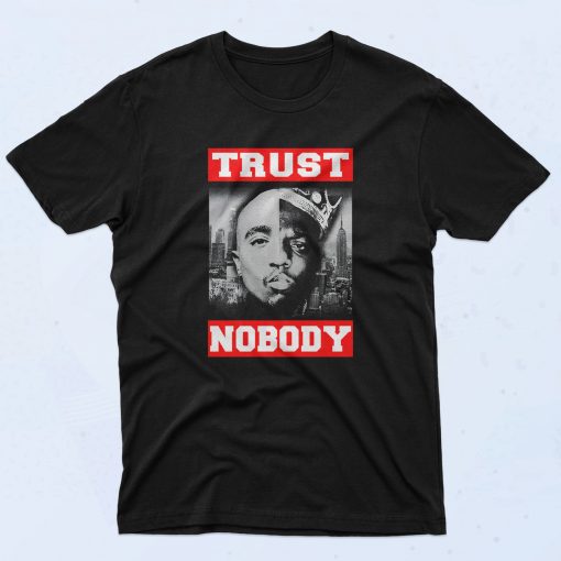 Tupac Trust Nobody Authentic Vintage T Shirt