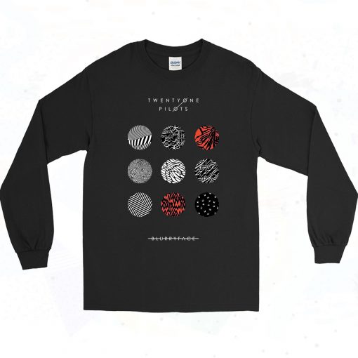 Twenty One Pilots Blurryface 90s Long Sleeve Style