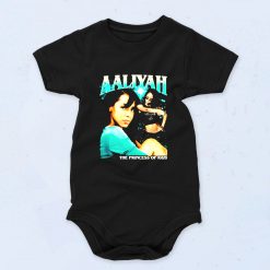 Vintage Aaliyah The Princess Of Rb Baby Onesies Style