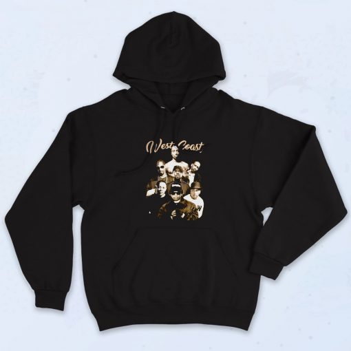 West Coast Hip Hop Legends 2pac Compton Rappers Hoodie Style