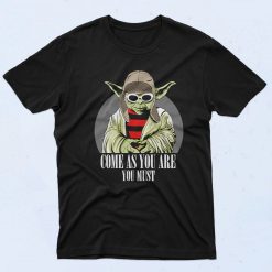 Yoda Come As You Are Quote Authentic Vintage T Shirt