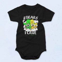 2 Bears 1 Cave Drunk Baby Onesie