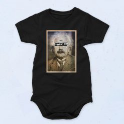 Acid Einstein Third Eye Graphic Baby Onesie