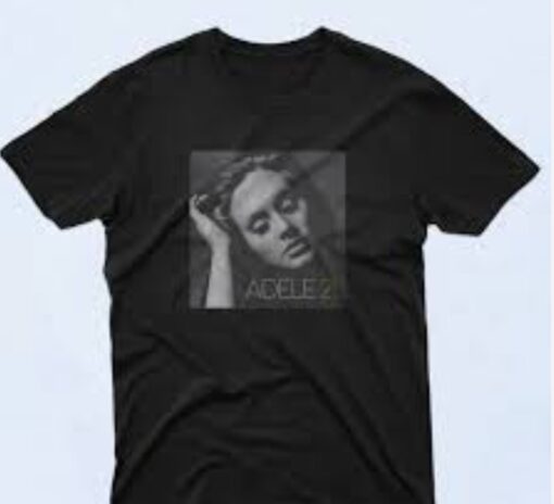 Adele 21 Album Vintage Style T Shirt 90s