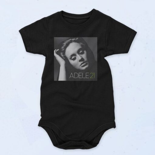 Adele 21 Song Cover Baby Onesie 90s