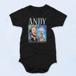 Andy Dwyer Homage Vintage Sitcom Baby Onesie