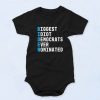 Anti Biden for President Quote Swag Baby Onesie