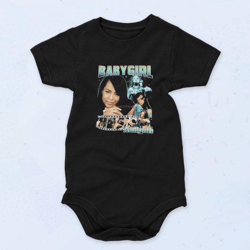 Baby Girl Aaliyah Custom Unisex Baby Onesie