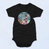 Baby Peeing Rainbow Playground Baby Onesie