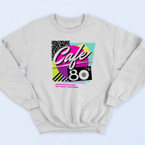 Back to the Future Cafe 80s Sweatshirt