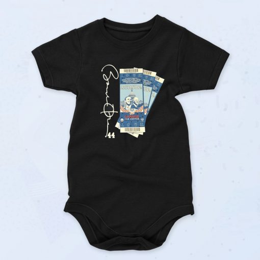 Barack Obama Inauguration Custom Unisex Baby Onesie