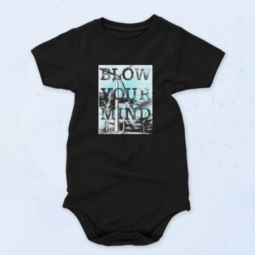 Blow Your Mind Custom Unisex Baby Onesie