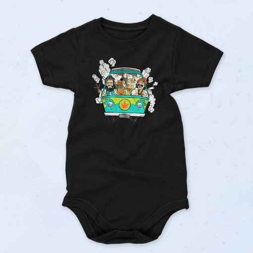 Cheech And Chong With Scooby Doo Comedian Baby Onesie