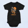 Dancing Cat Halloween Custom Unisex Baby Onesie