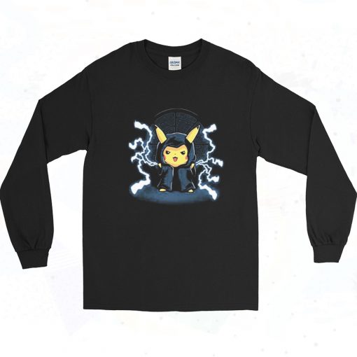 Emperor Pikachu Flash Graphic Long Sleeve Style